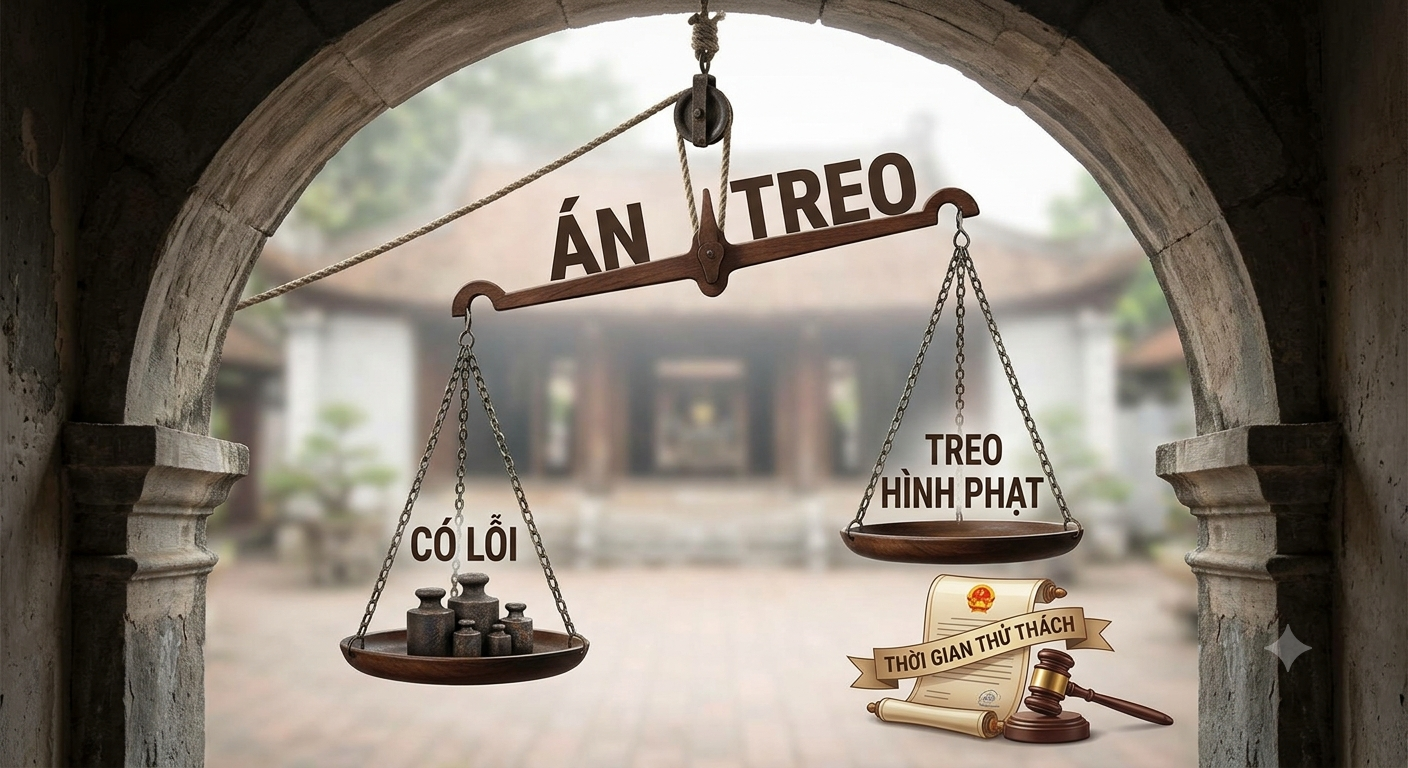 ÁN TREO LÀ GÌ? NHỮNG TRƯỜNG HỢP NÀO CÓ THỂ ĐƯỢC HƯỞNG ÁN TREO?